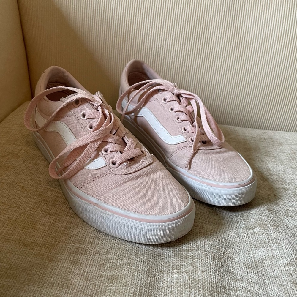 Pastel Pink Vans